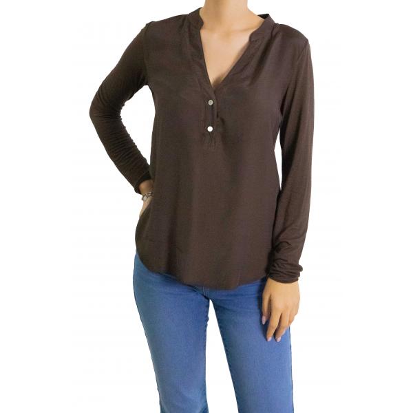 Chester in viscosa con bottoni 